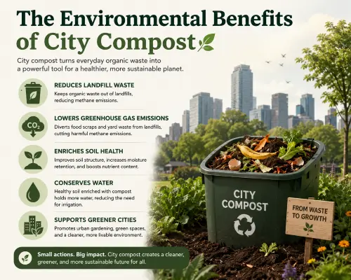 The Environmental Benefits of City Compost